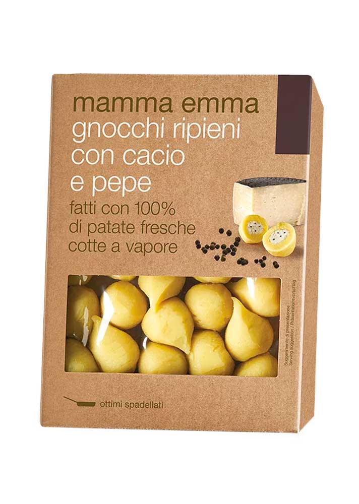 Mamma Emma Fresh Cacio & Pepper Filled Gnocchi 350g