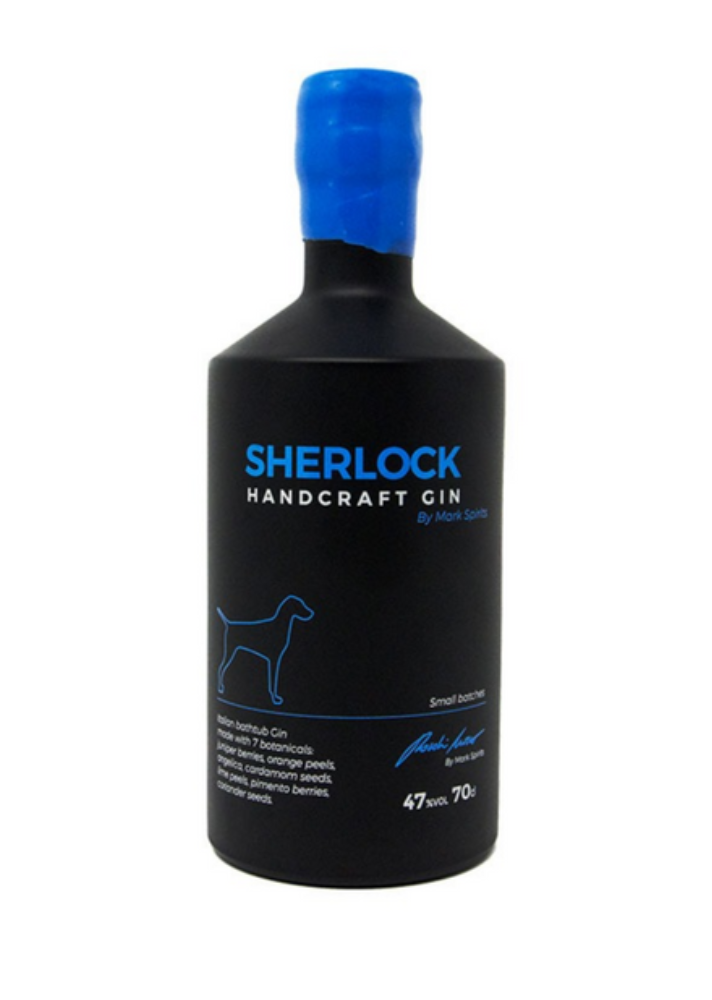 Hand Crafted Italian Sherlock Gin 47%