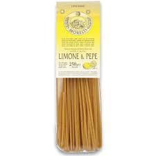 Linguine infused with lemon and pepper