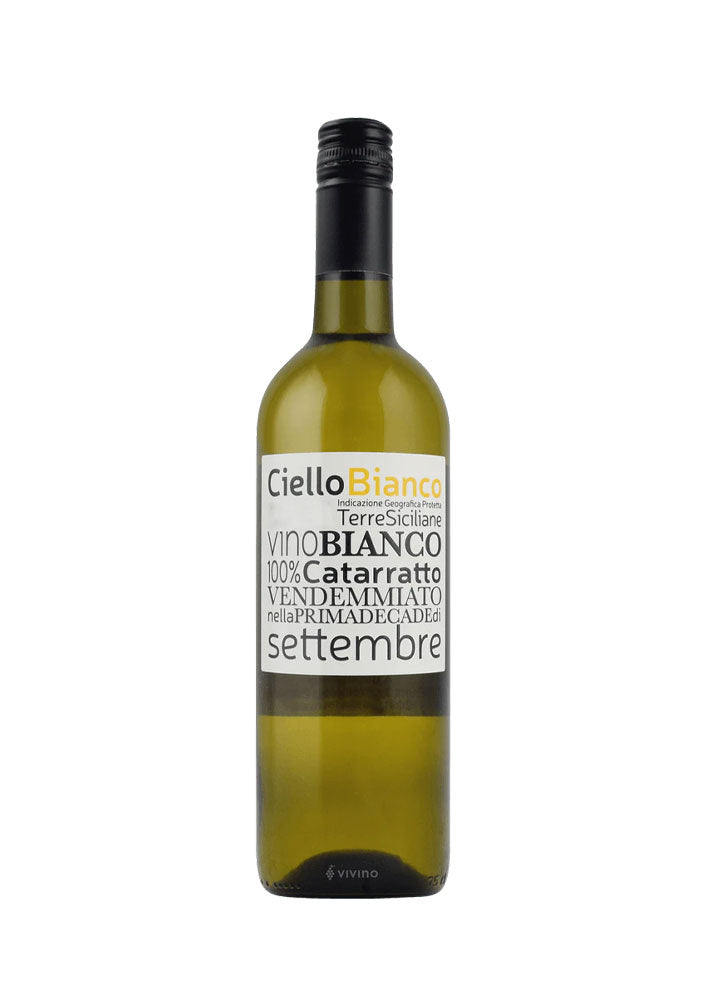 Organic White Wine Cataratto Ciello Bianco