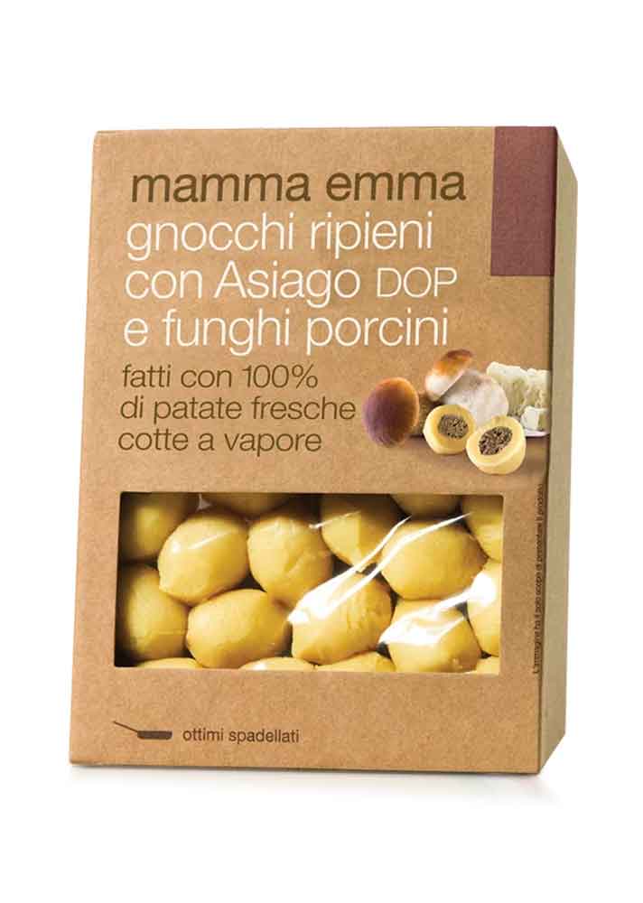 Mamma Emma Fresh Asiago & Porcini Filled Gnocchi 350g