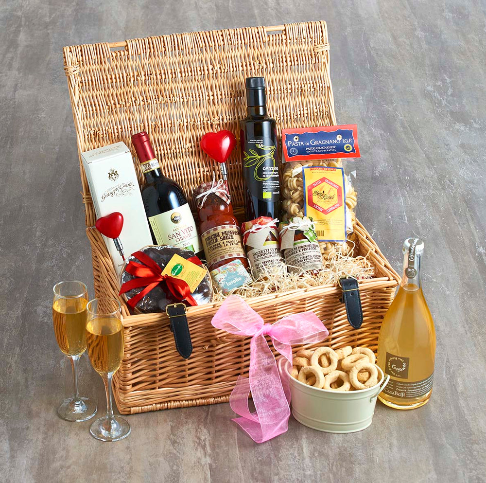 Mr Mrs Deluxe Wedding Hamper Buy Italian Food Online
