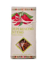 packet of whole dried calabrian chilli peppers