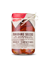 jar of sun dried tomatoes in olive oil