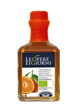 Vorrei italian Organic Mandarin Infused Olive Oil 
