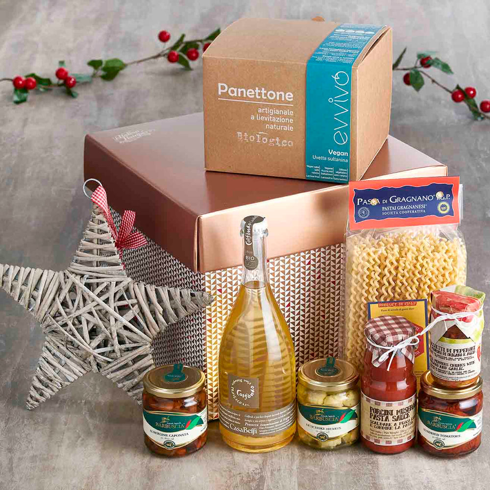 Vegan Christmas Lunch with Organic Prosecco