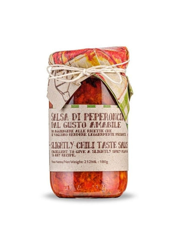 Jar of Italian mild chilli pepper pate