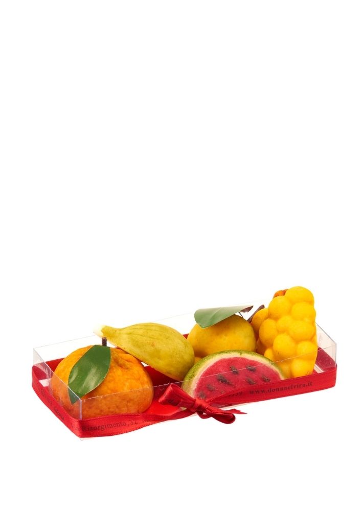 Vorrei Italian Gift Box of Sicilian Marzipan Fruits