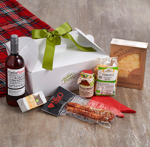 Traditional Italian Picnic Hamper