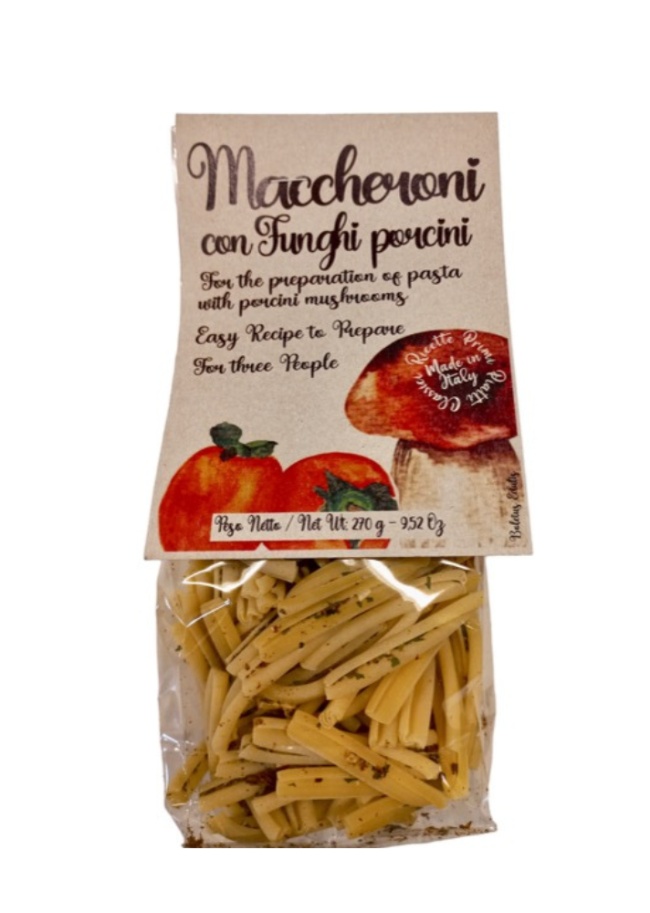 Maccheroni with porcini