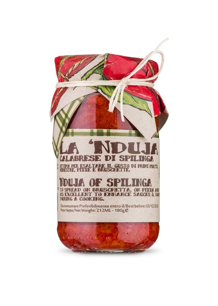 Jar of spreadable nduja spicy salami