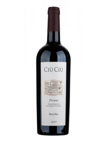 Ciu Ciu Rosso Piceno 'Bacchus' Organic