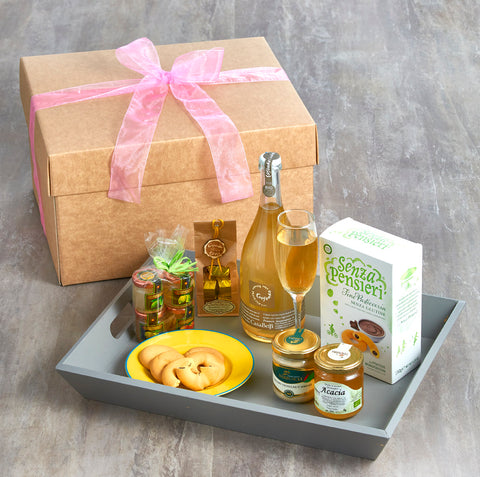 Vorrei Italian Prosecco Breakfast Hamper